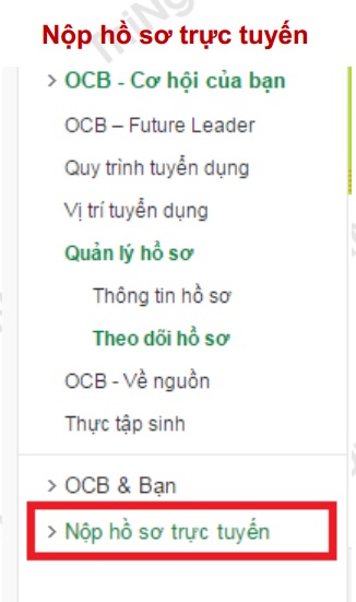OCB - CĘu hӤi thưӲng gѷp khi nӮp hӨ sơ, thi tuyӕn vĖ giẀi đėp