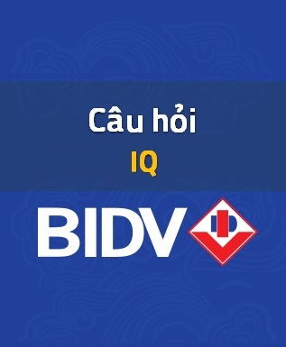 Câu hỏi IQ BIDV