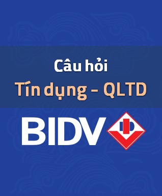 Câu hỏi Tín dụng - QLTD BIDV